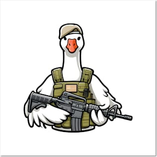 Tactical Goose Posters and Art